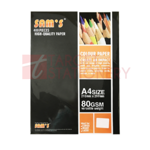 SAMS 80GSM COL.PAPER CYBER COLOUR 40S
