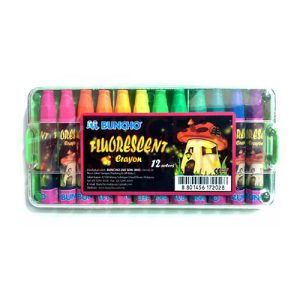 BUNCHO FLUORESCENT CRAYON 12S