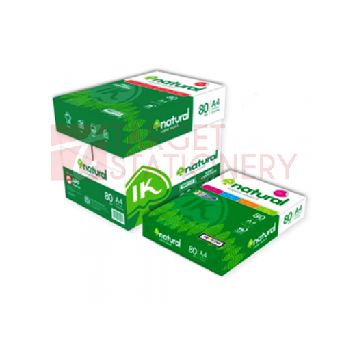 IK NATURAL A4 80GSM PAPER 500S Target