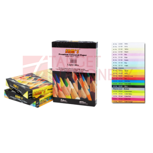 SAMS 80GSM COL.PAPER LIGHT MIX 400S