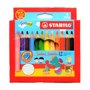 STABILO SWANS JUMBO 12S (SHORT)