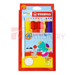 STABILO SWANS JUMBO 24S