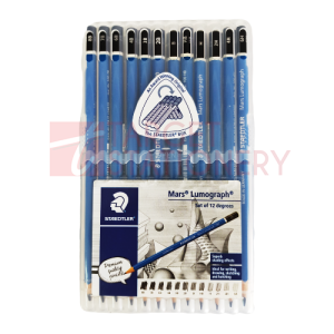 STAEDTLER 100-S C12 MY MARS LUMOGRAPH PENCIL SET