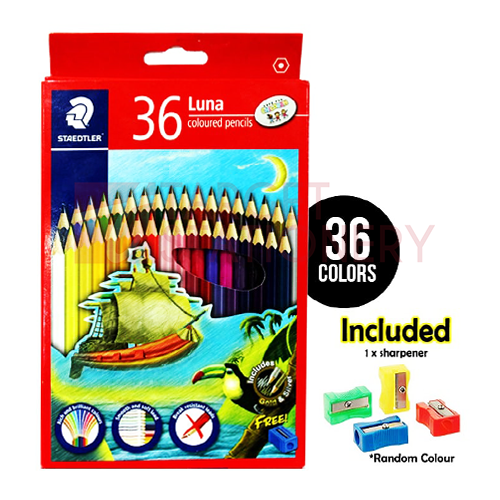 STAEDTLER 136C3610TH LUNA COL.PENCIL 36S