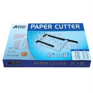 ASTAR 15″  X 18″ METAL BASE PAPER CUTTER