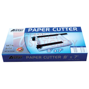 ASTAR 8″ X 7″ METAL BASE PAPER CUTTER