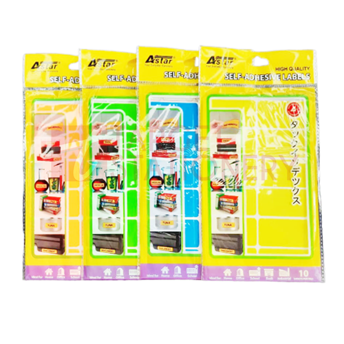 ASTAR FL3264 FLUO.SELF-ADHESIVE LABELS
