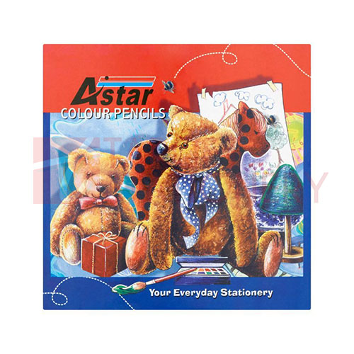 ASTAR TEDDY BEAR 7” COLOUR PENCIL 24S target
