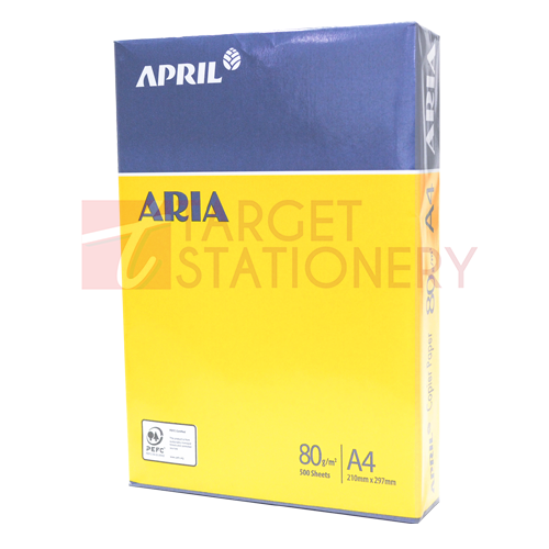 ARIA A4 80GSM PAPER 500S target