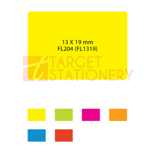 ASTAR FL1319-GR FLUO.SELF-ADHESIVE LABELS