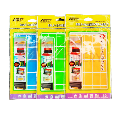 ASTAR FL2538 FLUO.SELF-ADHESIVE LABELS