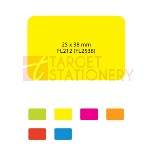 ASTAR FL2538 FLUO.SELF-ADHESIVE LABELS