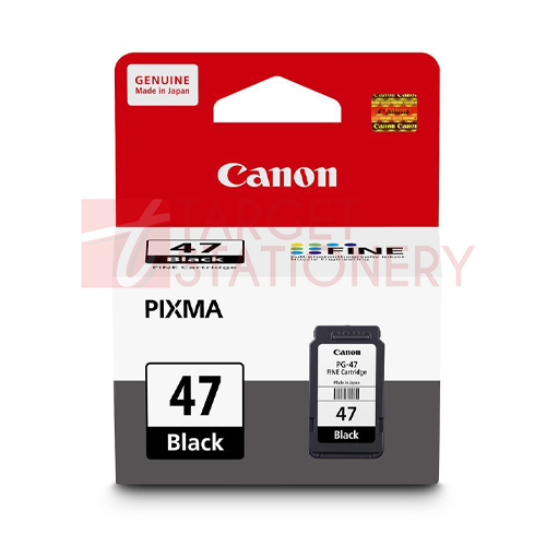 CANON PG-47 BLACK INK CARTRIDGE