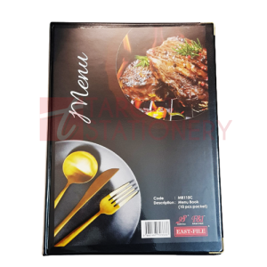 EAST FILE A4 MENU BOOK