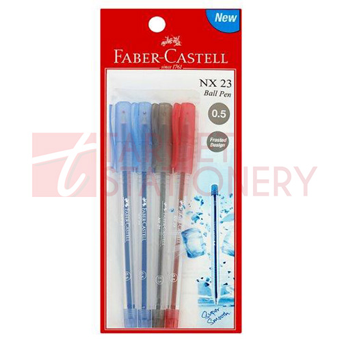 F.C NX23 BALL PEN 0.5MM ASSORTED 4S target