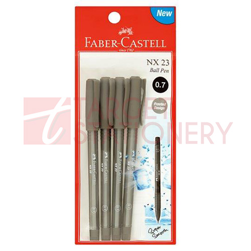 F.C NX23 BALL PEN 0.7MM BLACK 4S target
