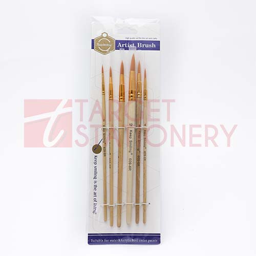 KEEP SMILING A609 ARTIST BRUSH 6S target