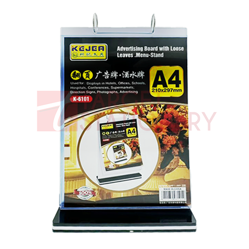 KEJER K6101 A4 ARCYLIC STAND target