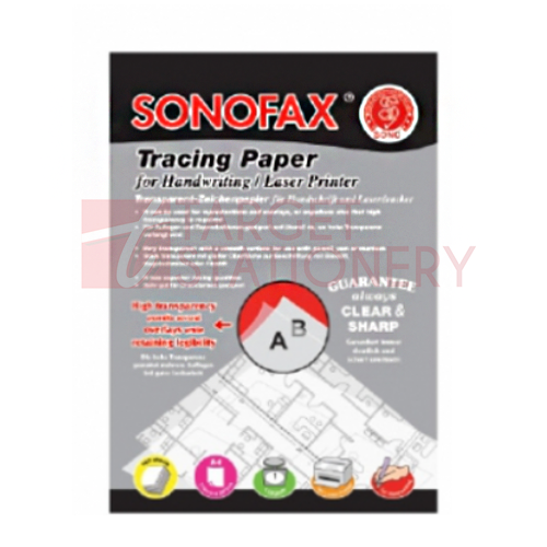 SONOFAX TRACING PAPER A4 112GSM 100S target