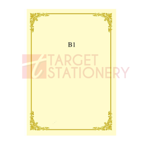 LUCKY STAR A4 160GSM CERTIFICATE CARD B1