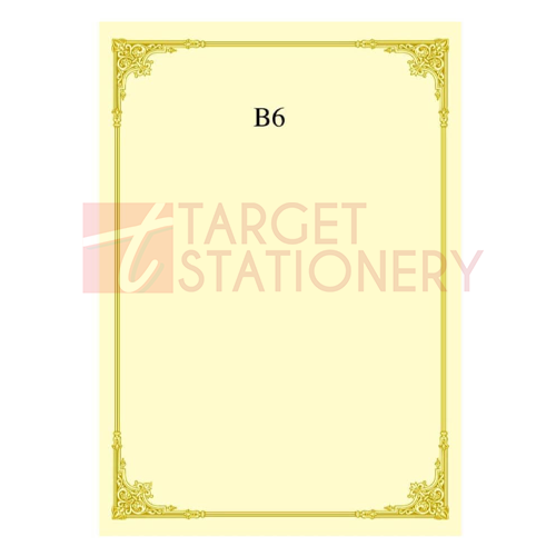 LUCKY STAR A4 160GSM CERTIFICATE CARD B6