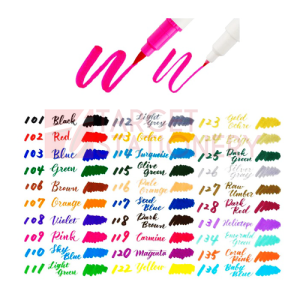 PENTEL SESW30C TWIN BRUSH SIGN PEN