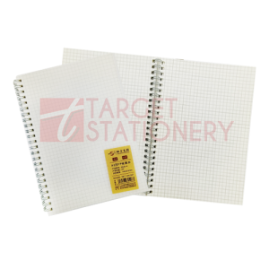TRANSPARENT A5 NOTE BOOK GRID/BLANK/LINES/DOTS