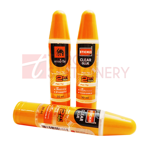 ELEPHANT 2 IN 1 CLEAR GLUE 30ML