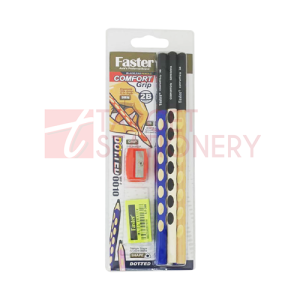 FASTER BCP-WP-0010-6 2B PENCIL SET