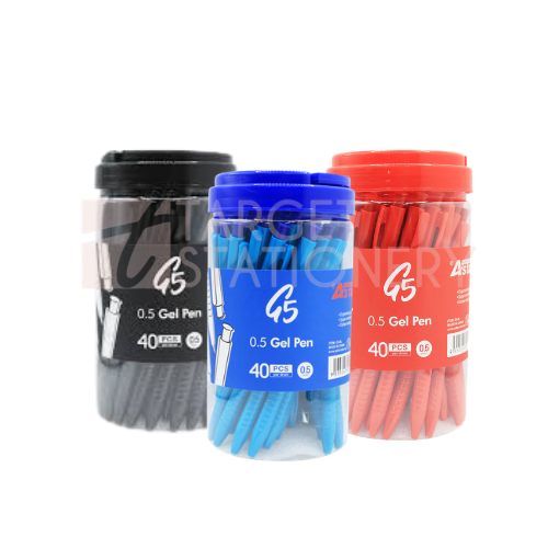 ASTAR G5 SERIES 0.5 GEL PEN 40S