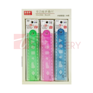 088- COLOURFUL MULTIFUNCTIONAL RULER