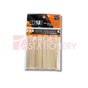 APLUS 10CM ROUND WOOD STICK PLAIN