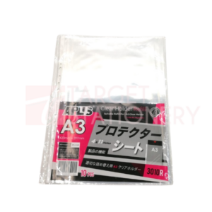 APLUS 3010R A3 CLEAR HOLDER REFILL 10S